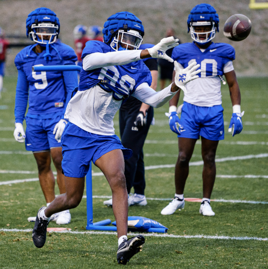 Kentucky spring football practice