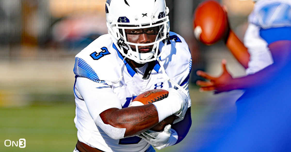 LOOK Stacy Gage, 2024 top100 RB, visiting Oklahoma On3