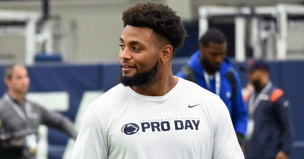 Linebacker Ellis Brooks gets ready for Pro Day