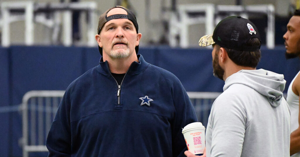 Dallas Cowboys defensive coordinator Dan Quinn