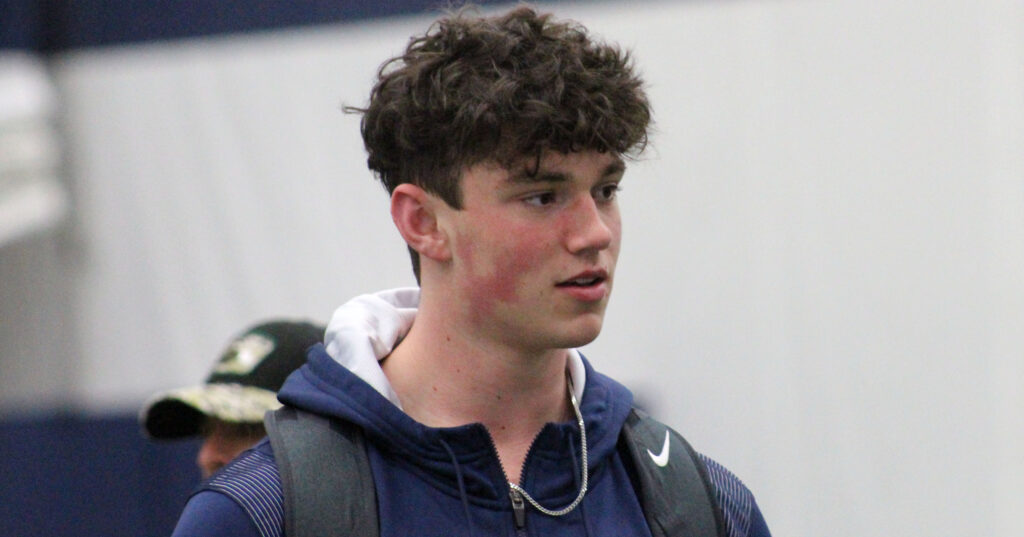 Penn State freshman quarterback Drew Allar