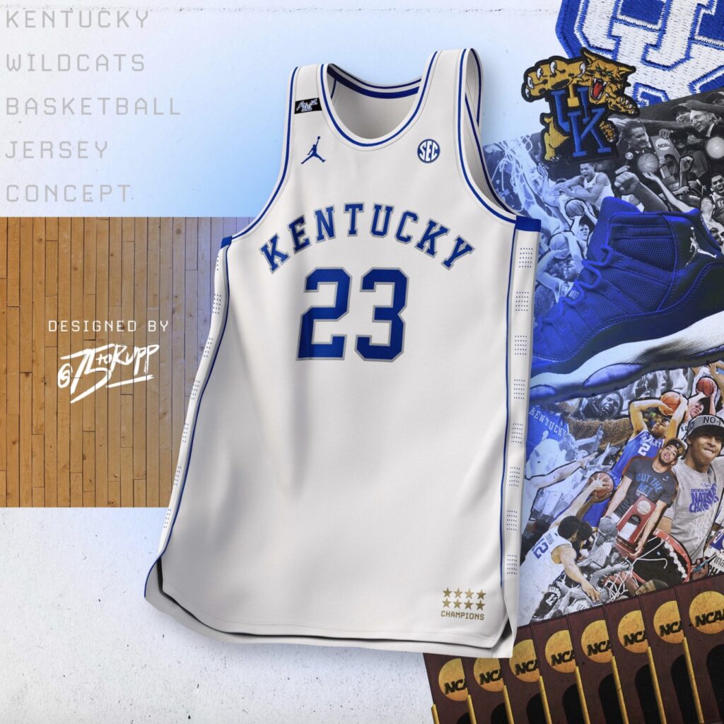 Kentucky Wildcats Baseball Uniform Concept