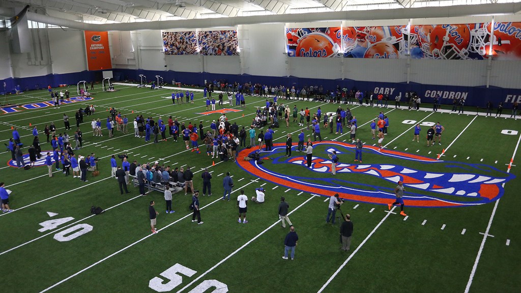 Live updates Testing results from Florida Gators Pro Day