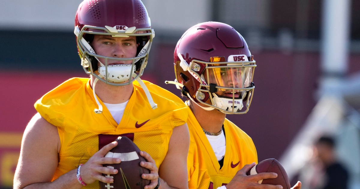 Lincoln Riley evaluates USC's quarterback room, how he might address depth issues