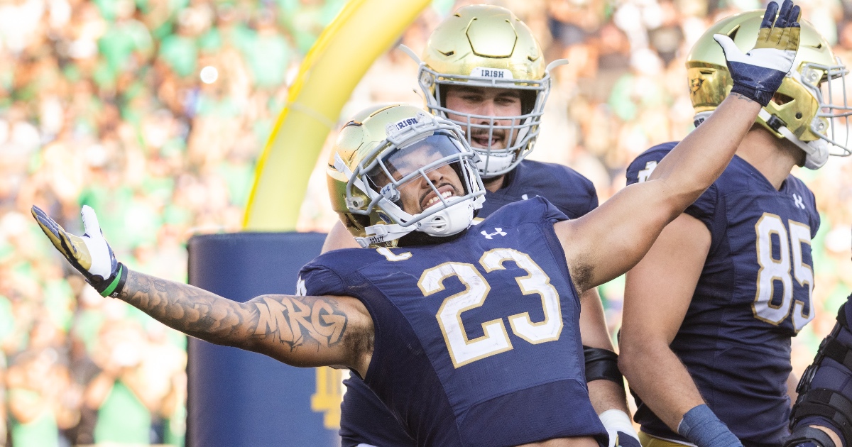 Los Angeles Rams trade up to select Notre Dame running back Kyren Williams  in 2022 NFL Draft - On3