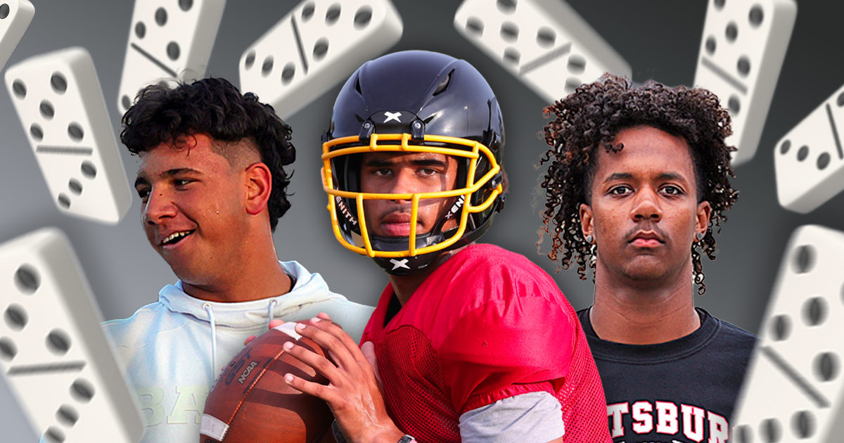 The College Football Recruiting Show: 2024 QB Dominos Fall