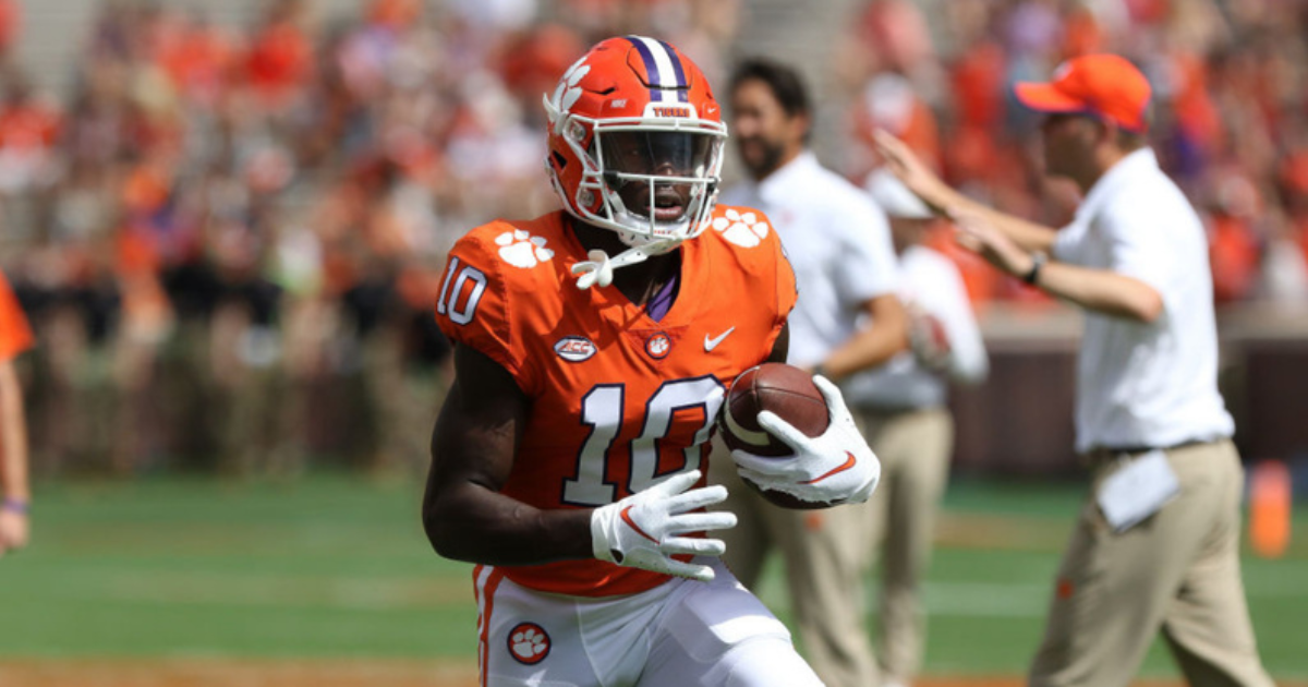 Joseph Ngata Wide Receiver Clemson  NFL Draft Profile & Scouting Report