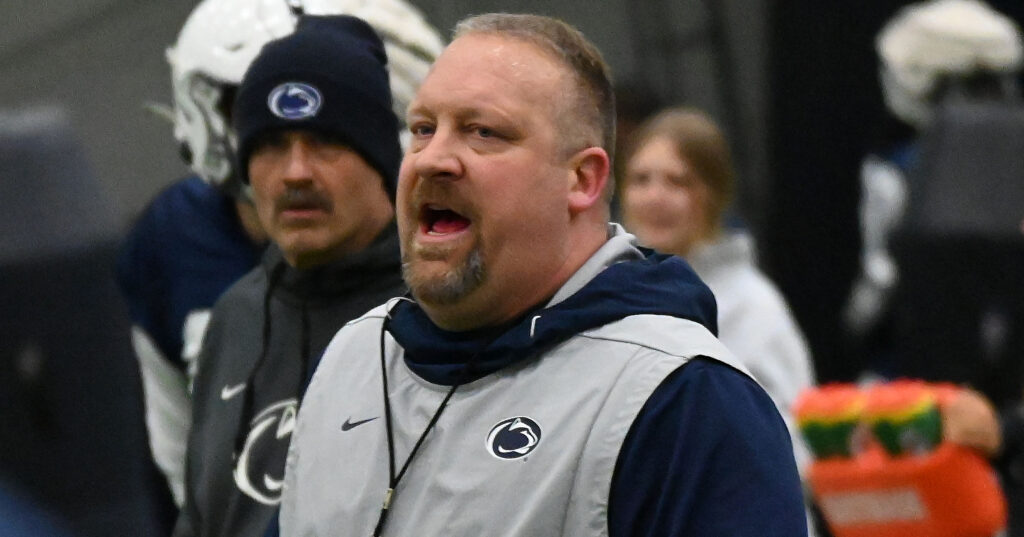 Penn State special teams coach Stacy Collins