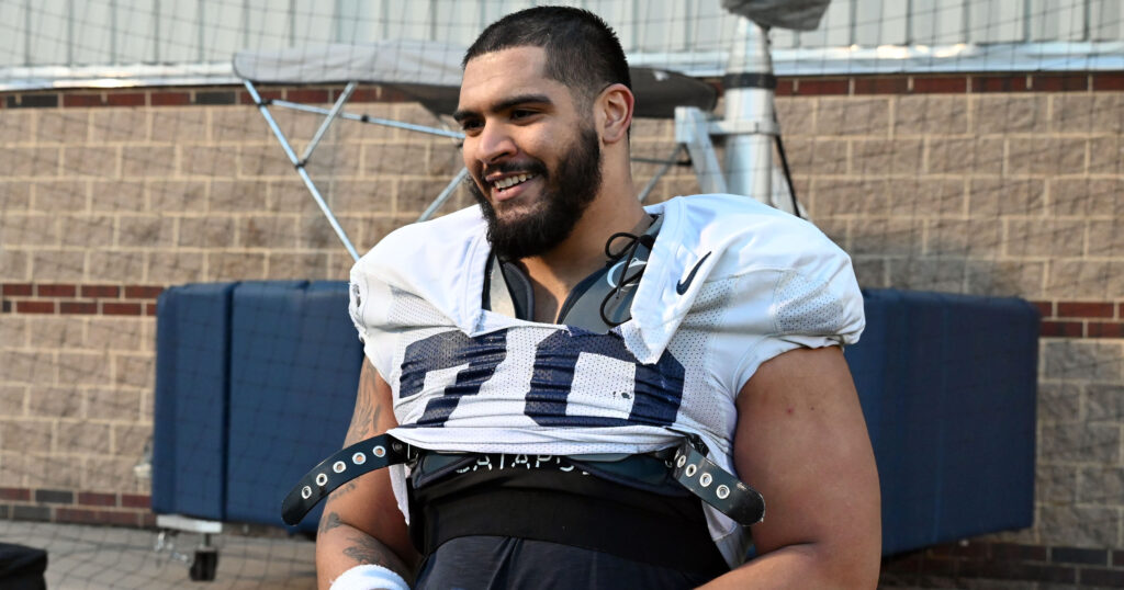 Penn State center Juice Scruggs