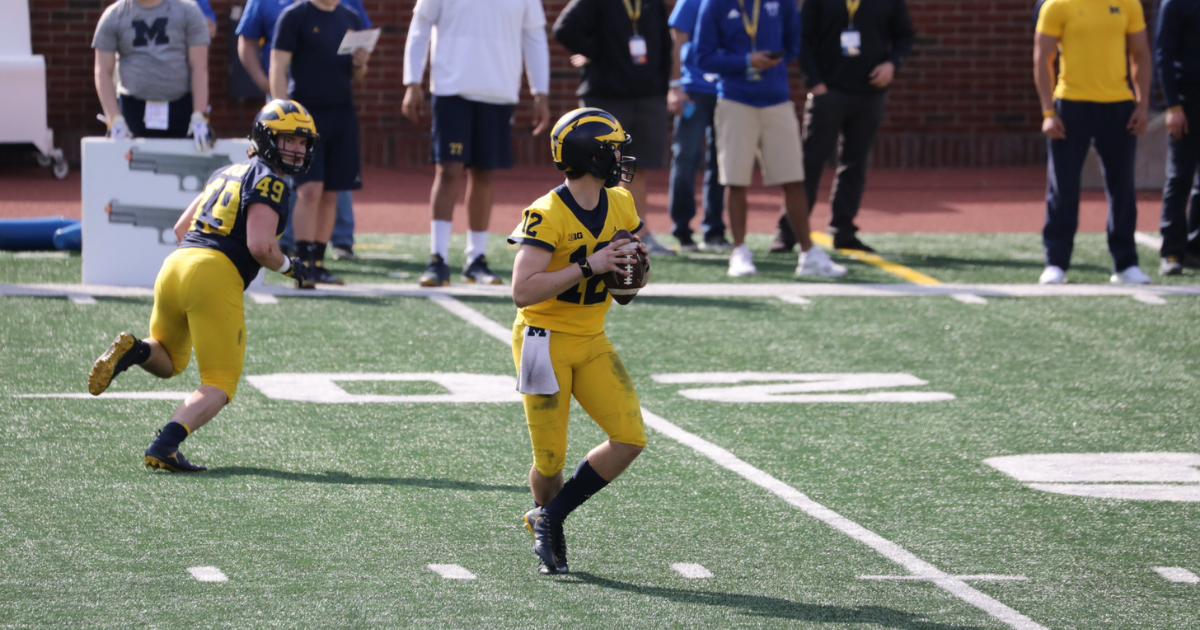 Michigan football spring game Live updates from The Big House