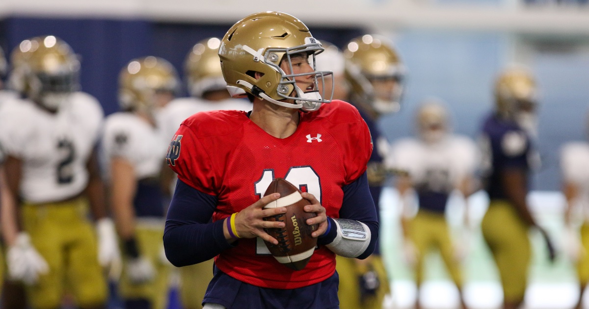 How Marcus Freeman Sees Notre Dame QB Race At Spring Midpoint