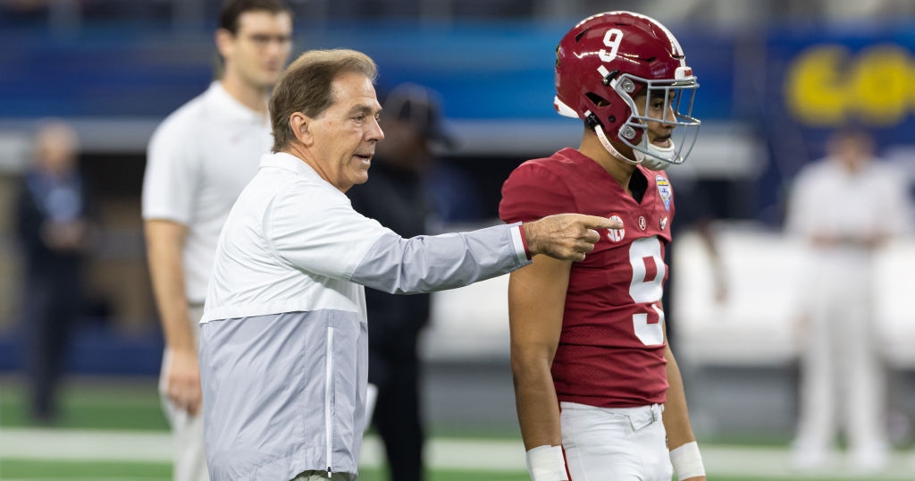 Nick Saban Breaks Down The Alabama Quarterback Room, Praises Bryce ...