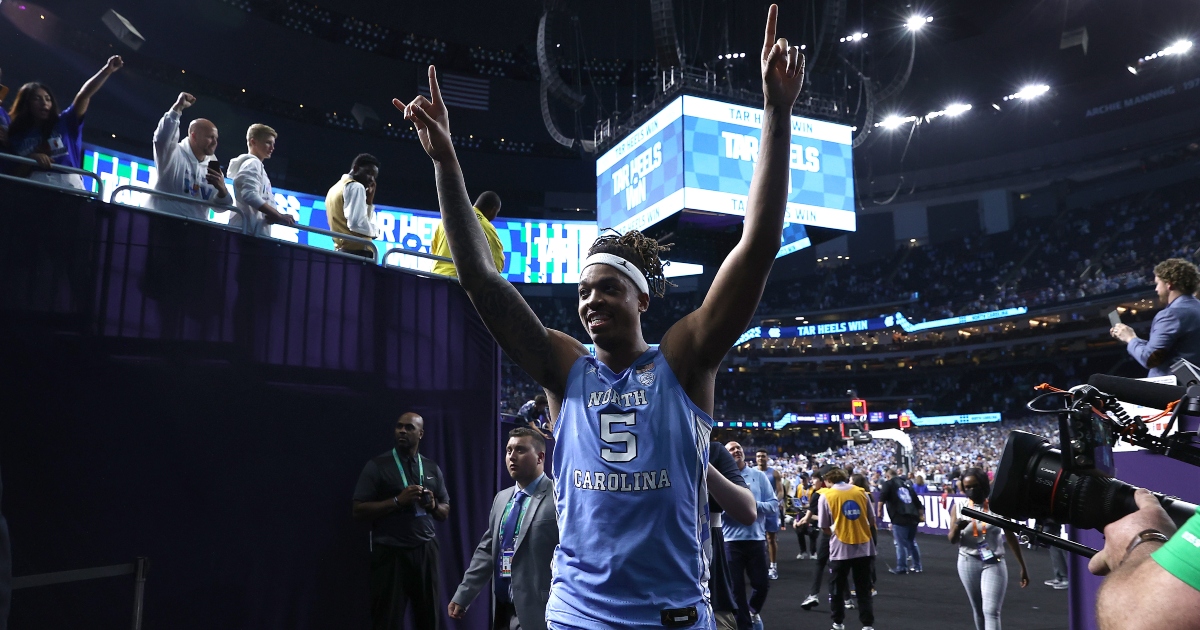 WATCH: Armando Bacot takes victory lap on doubters following UNC's ...