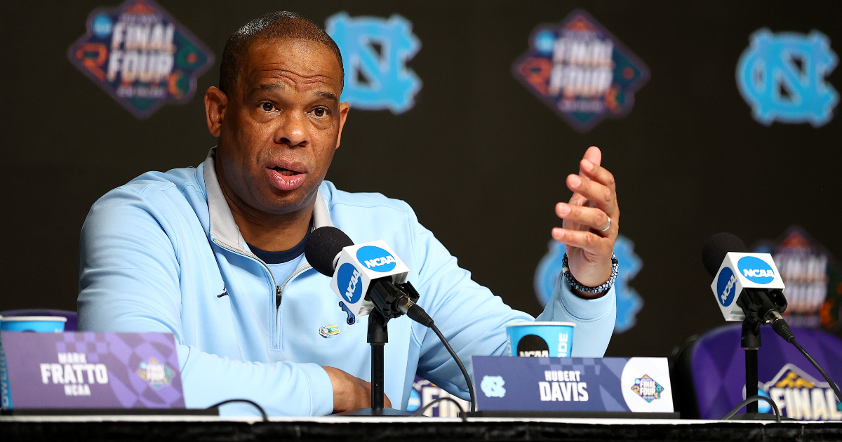 Hubert Davis explains how North Carolina will shift focus to national ...