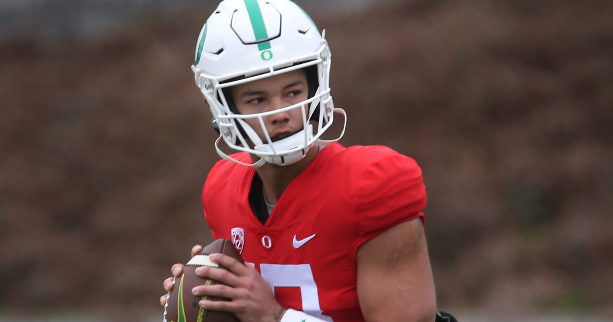 Ty Thompson addresses Oregon staff transition under Dan Lanning, working with Kenny Dillingham
