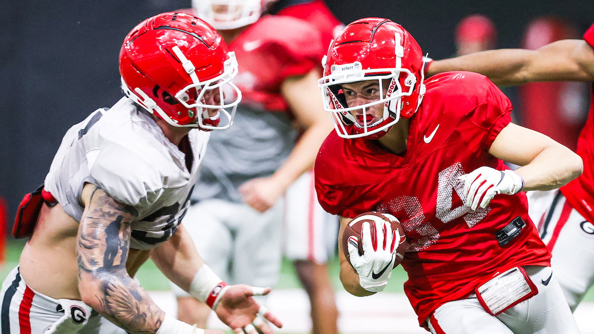 Ladd McConkey Mr. 'consistency' For Georgia Football - Kirby Smart