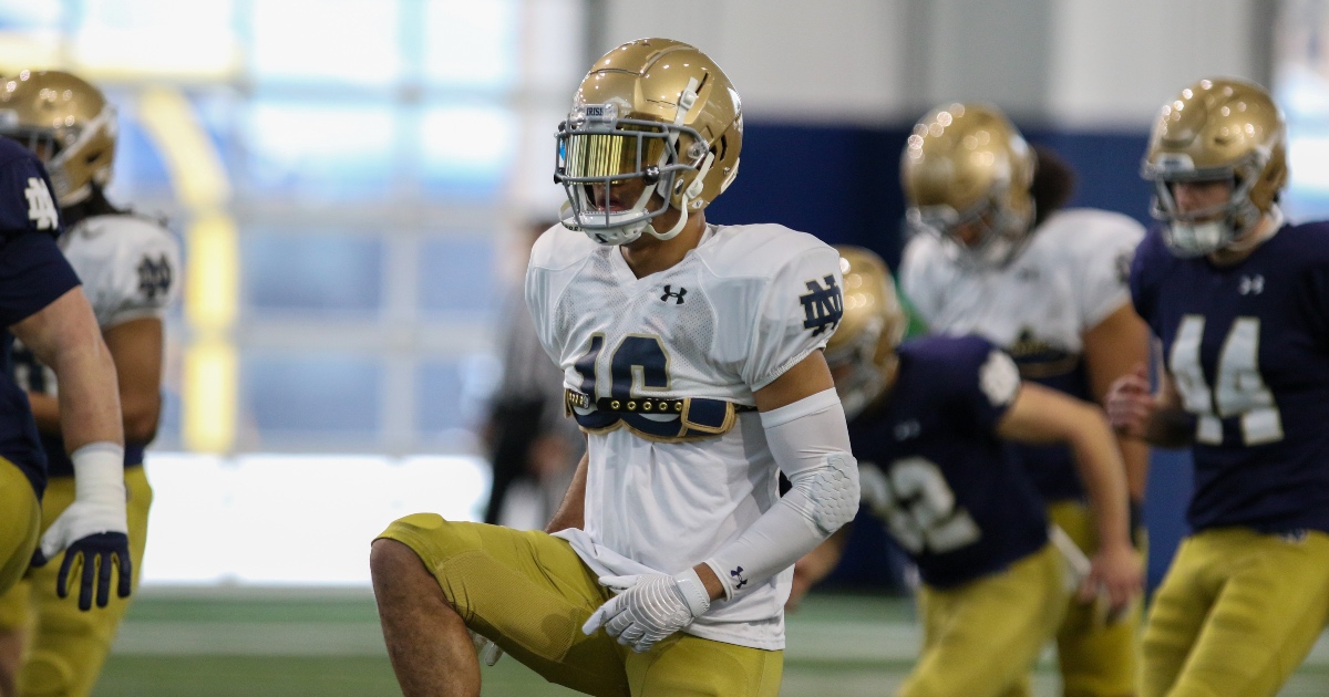 Will Notre Dame safety Brandon Joseph be off to the NFL after one year?