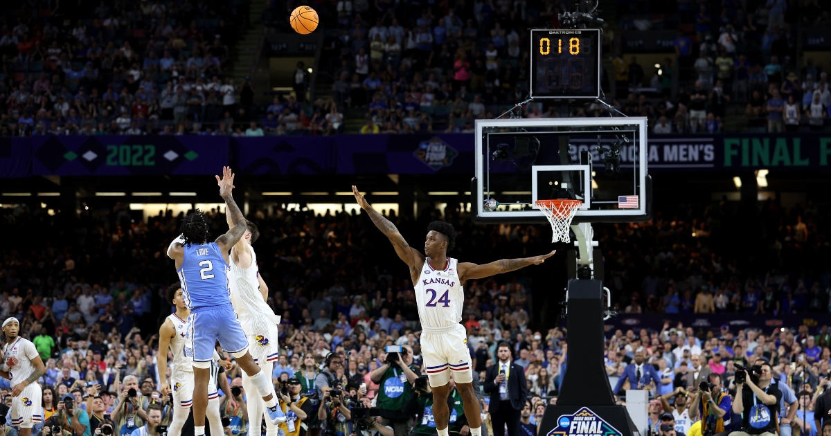 Kansas vs North Carolina national title game produces record rating On3