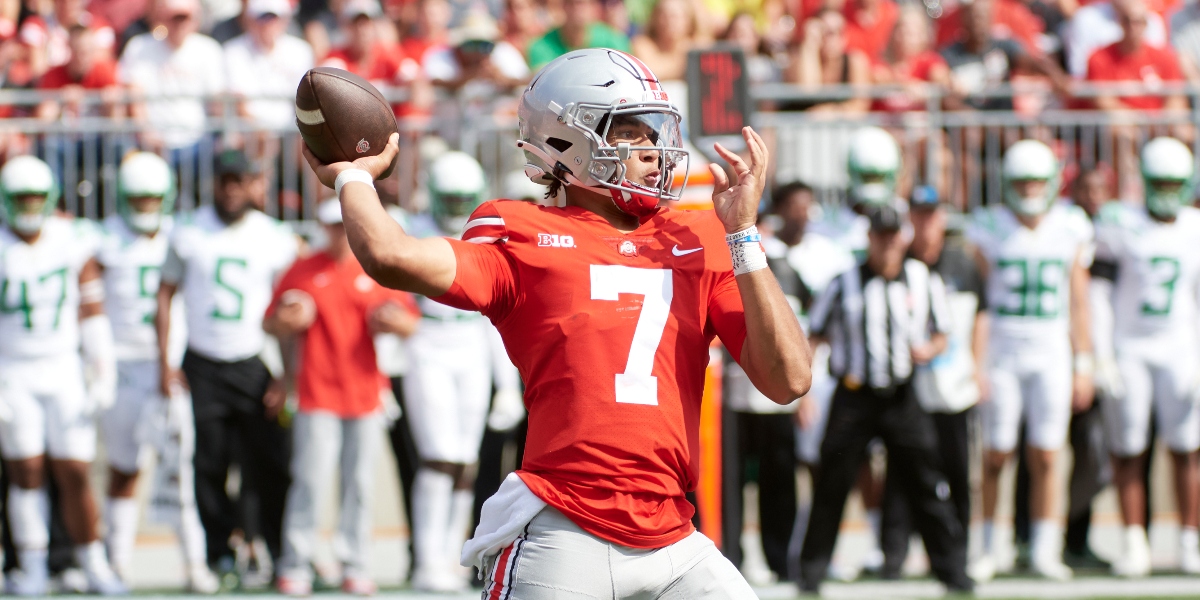 Ohio State's C.J. Stroud Wears Dwayne Haskins Jersey for Buckeyes' Spring  Game, News, Scores, Highlights, Stats, and Rumors