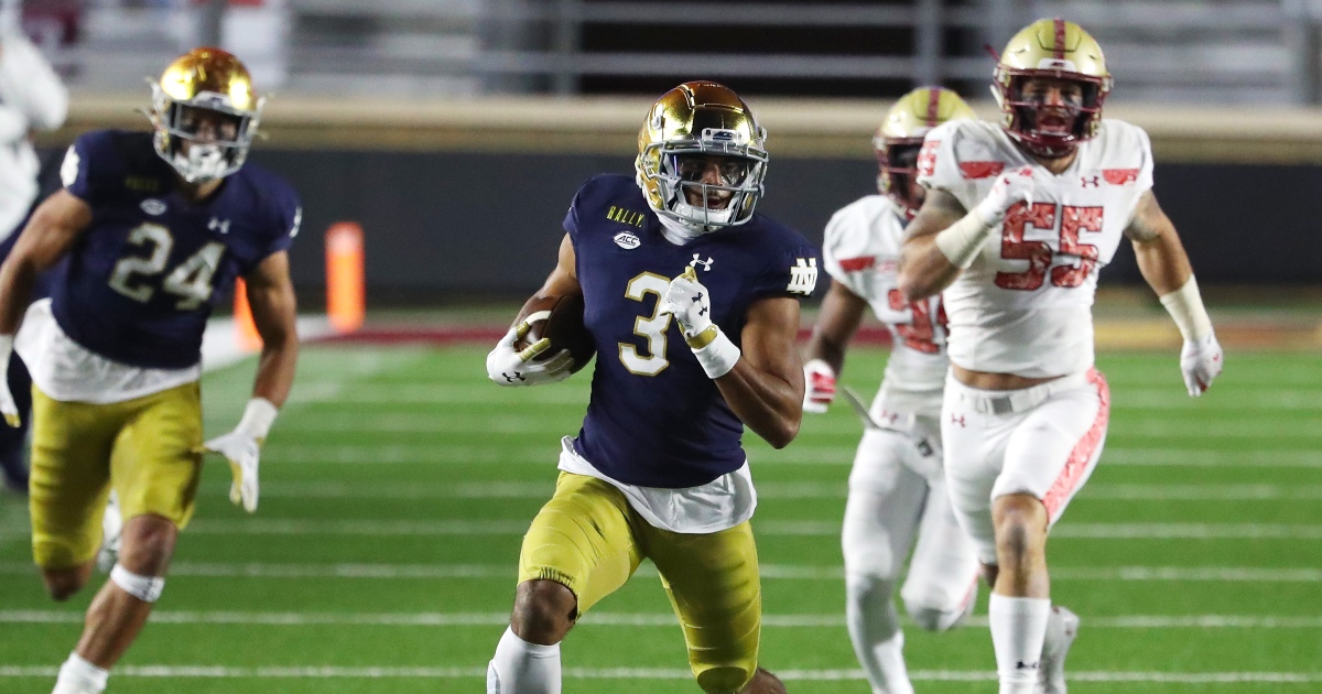 Avery Davis reveals why he came back to Notre Dame, wanted Marcus ...