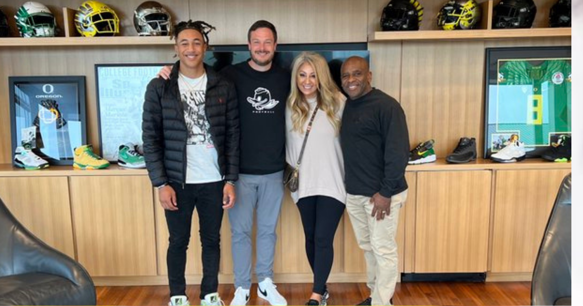 Elite 2024 Safety Peyton Woodyard Raves Over Oregon Visit On3