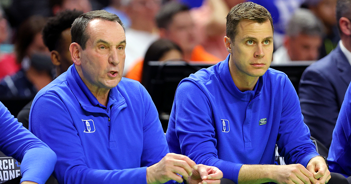 Mike Krzyzewski Reveals How He'll Continue To Help Duke, Jon Scheyer ...