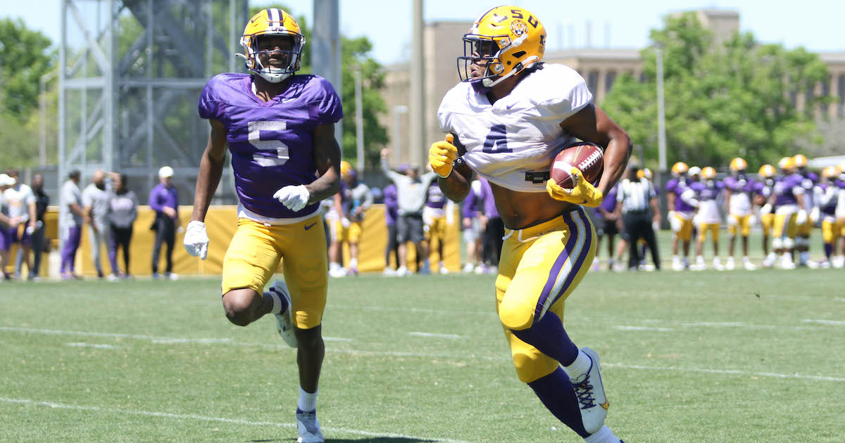 LSU RB John Emery suffers minor injury amid promising spring practices