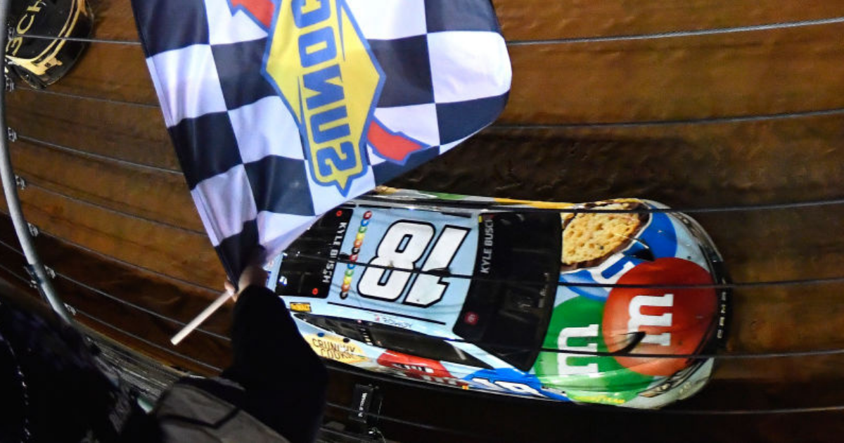 WATCH: Kyle Busch Wins Dirt Track Race After Crazy Wreck - On3