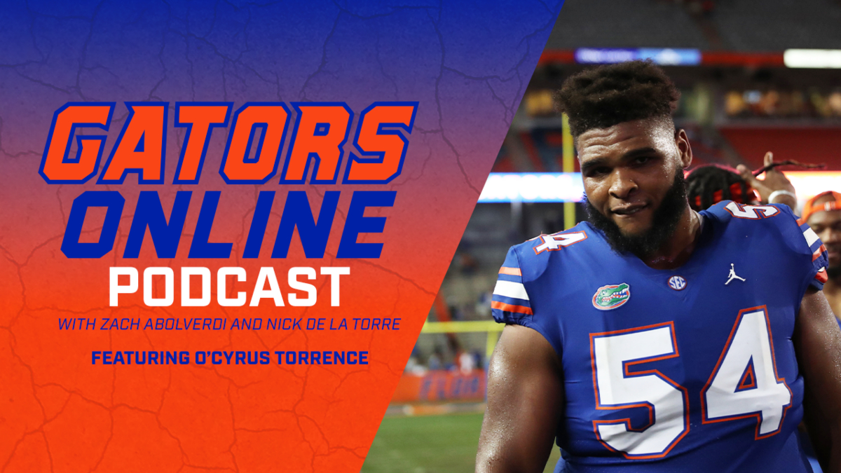 Gators Online Podcast O'Cyrus Torrence talks transfer to UF, spring ball