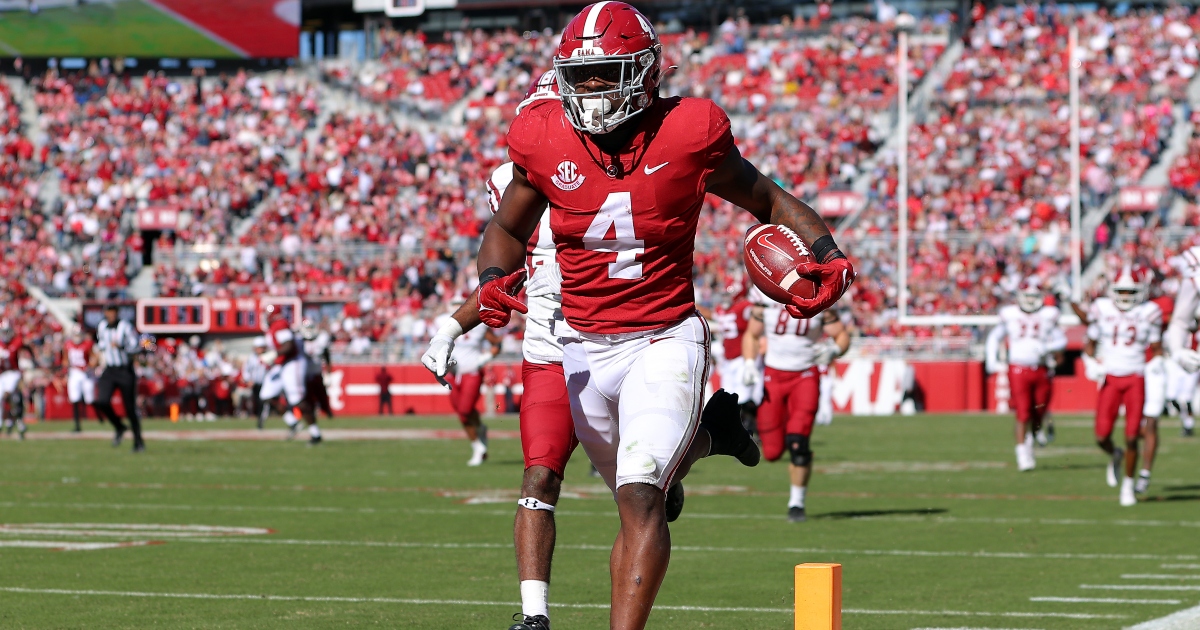 Brian Robinson Selected in the 3rd Round by the Washington Commanders in  the 2022 NFL Draft - Roll 'Bama Roll