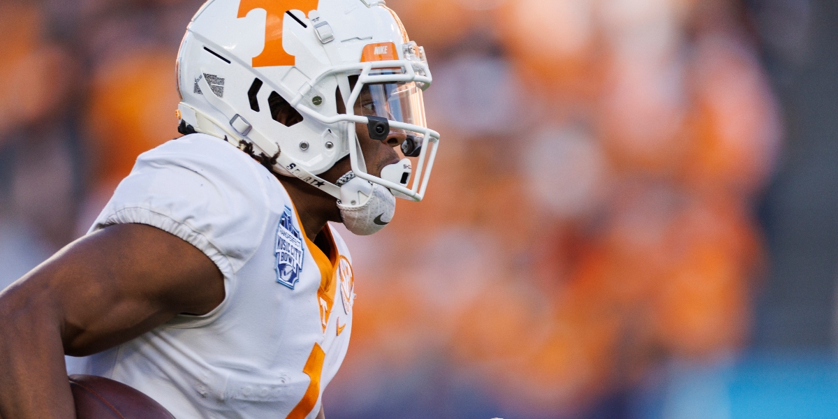 Chicago Bears pick Tennessee's Velus Jones Jr. in 2022 NFL Draft