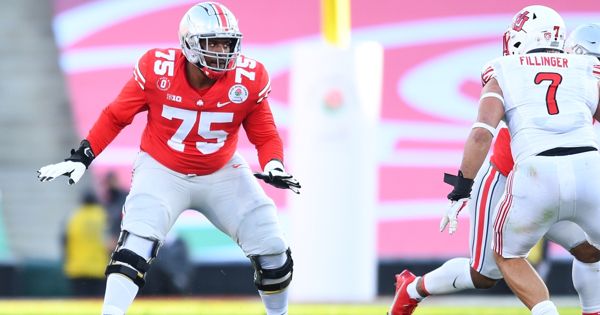 Las Vegas Raiders select Ohio State offensive lineman Thayer Munford in  2022 NFL Draft - On3