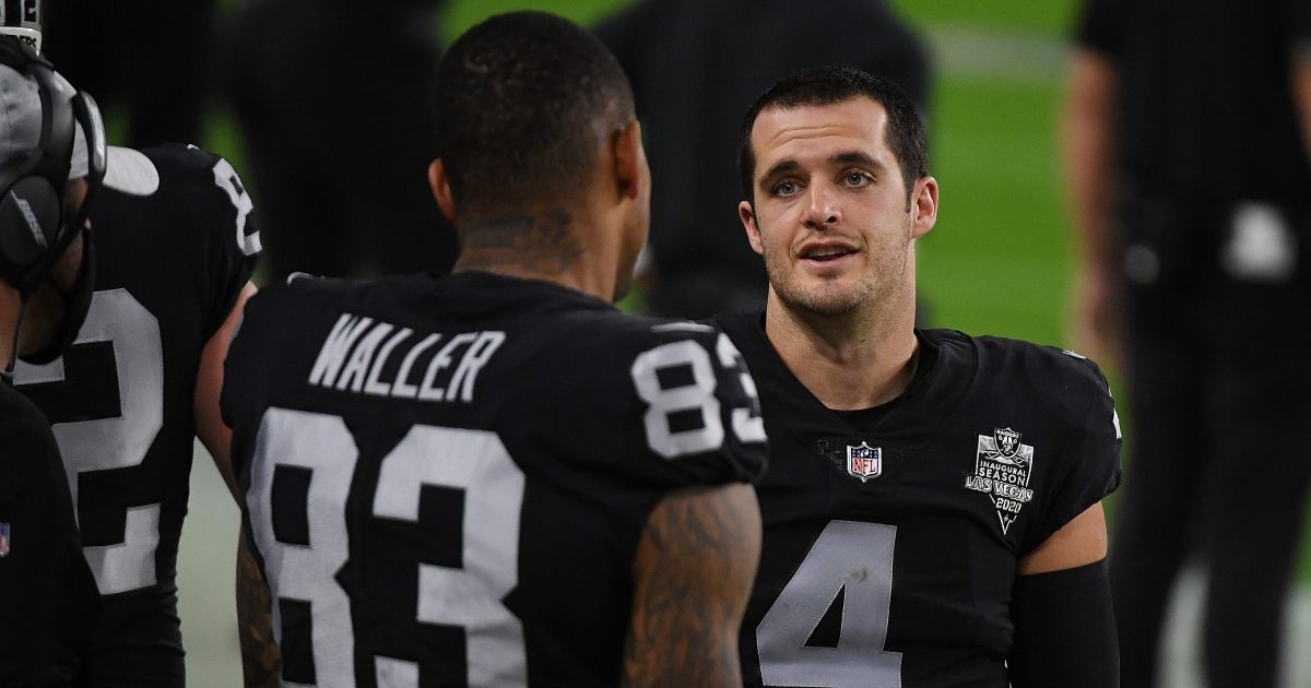 Derek Carr Reacts To Darren Waller Trade Rumors - The Spun: What's Trending  In The Sports World Today