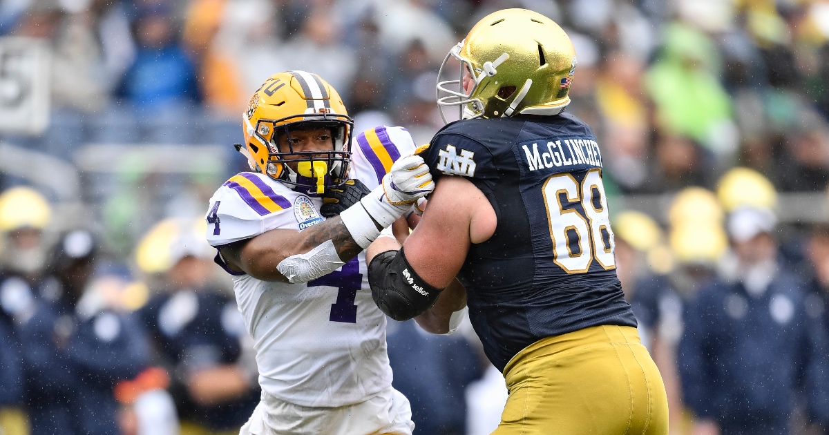 Saints pick Chase Claypool in Pro Football Focus analytics mock draft