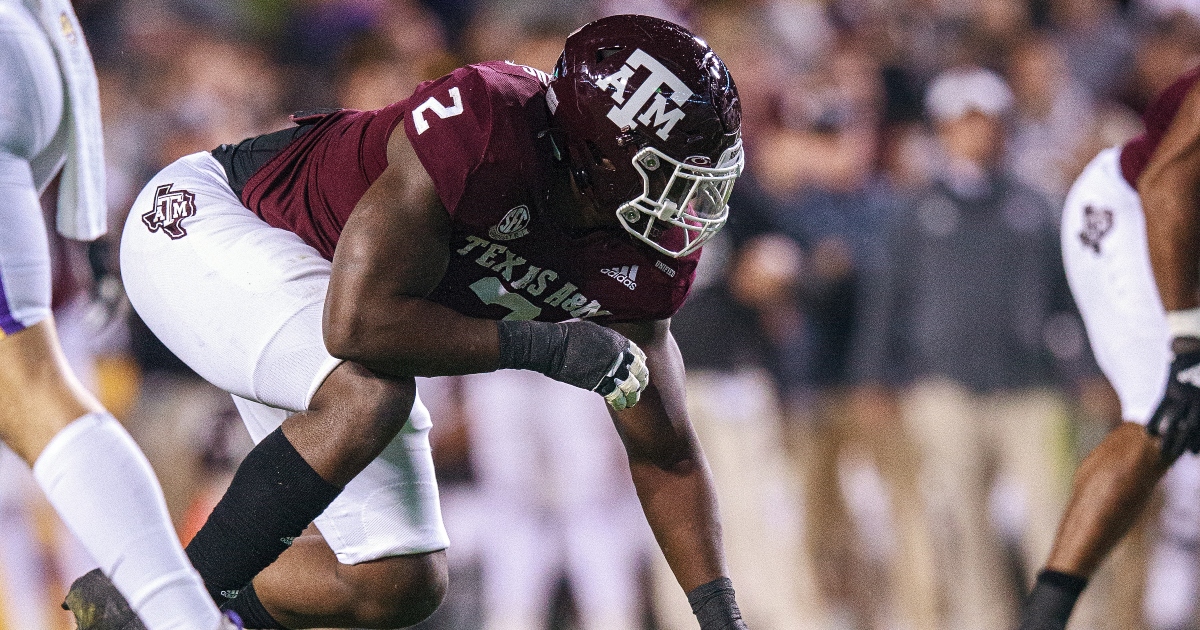 New York Jets select Texas A&M defensive end Michael Clemons in 2022 NFL  Draft