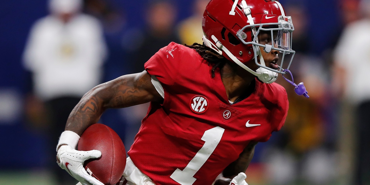 Jameson Williams adds 'juice' to Alabama's receiver room, per Nick