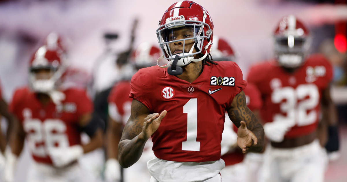 2022 NFL Draft: Alabama receiver Jameson Williams selected by Detroit Lions