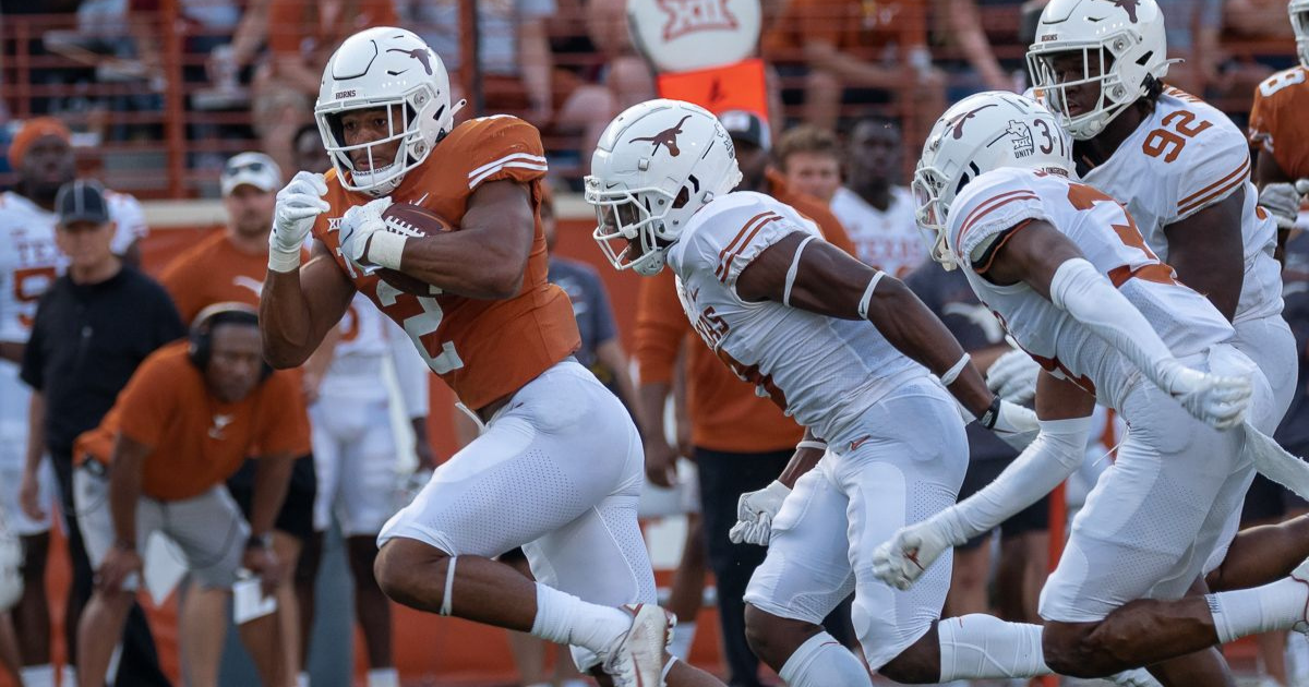 NFL Draft: Will the Cleveland Browns go with RB Roschon Johnson out of  Texas with their first pick?