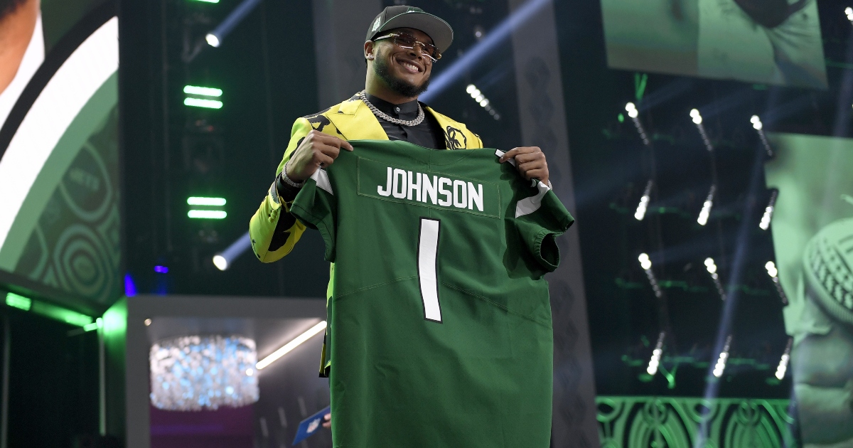 Draft Selection  Jets Pick Edge Jermaine Johnson II (Rd. 1, No