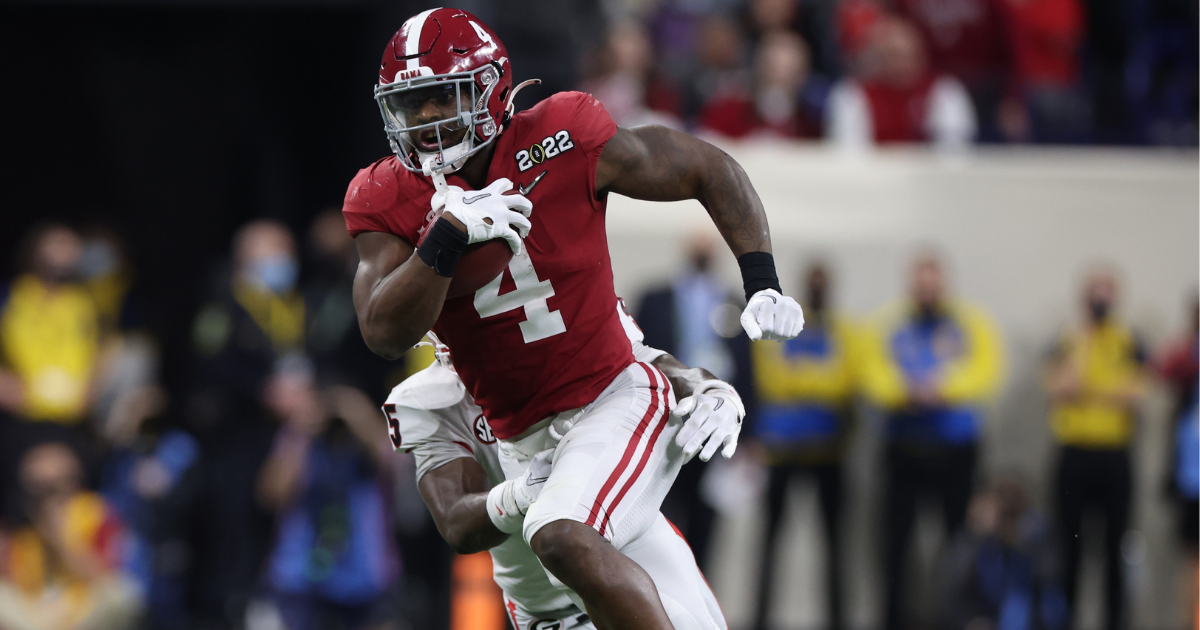 Washington Commanders select Alabama running back Brian Robinson Jr. in 2022  NFL Draft - On3