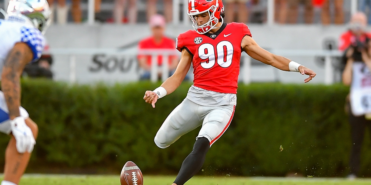 Former UGA star Jake Camarda makes NFL special teams play of the year