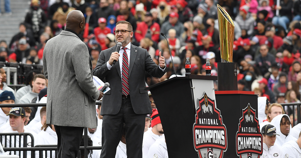 WATCH athletic director shows off impressive javelin throw On3