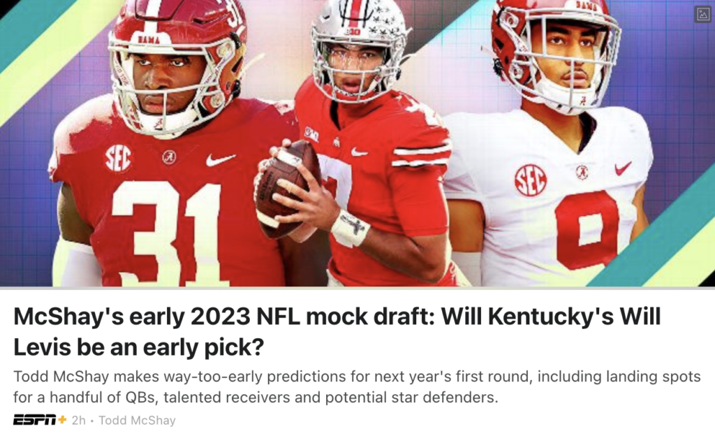 2023 NFL mock draft: Todd McShay's early first-round predictions