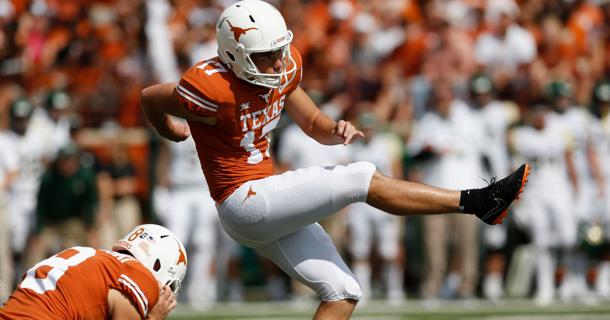 Texas Longhorns Ex Kicker Cameron Dicker: Los Angeles Rams Best Option At  Punter? - Sports Illustrated LA Rams News, Analysis and More