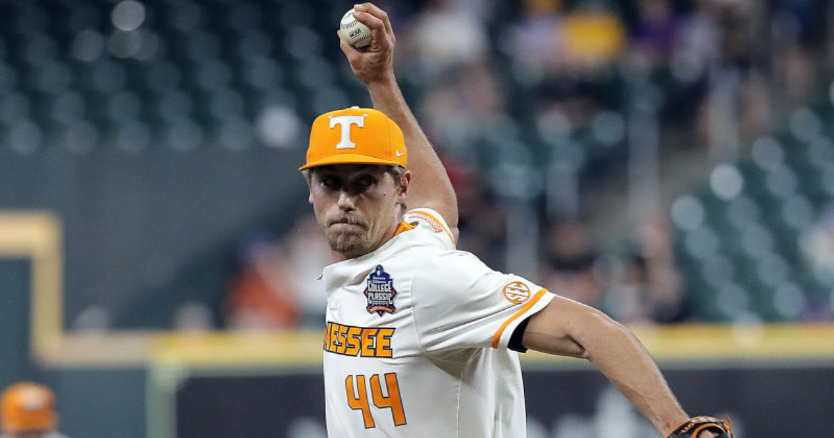 WATCH Tennessee pitcher Ben Joyce shows off slider to compliment