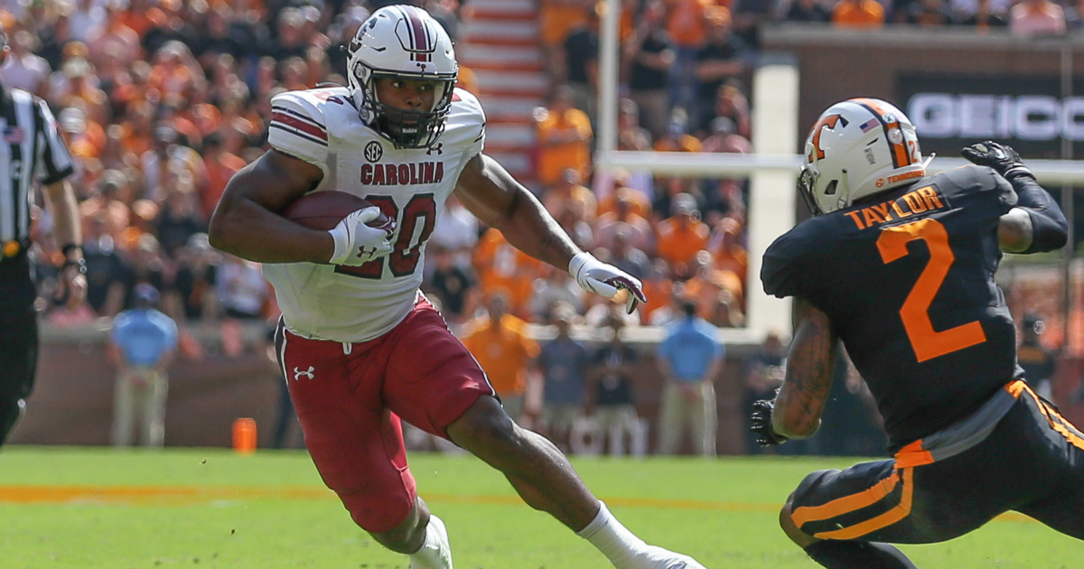 New England Patriots select South Carolina running back Kevin Harris in  2022 NFL Draft - On3