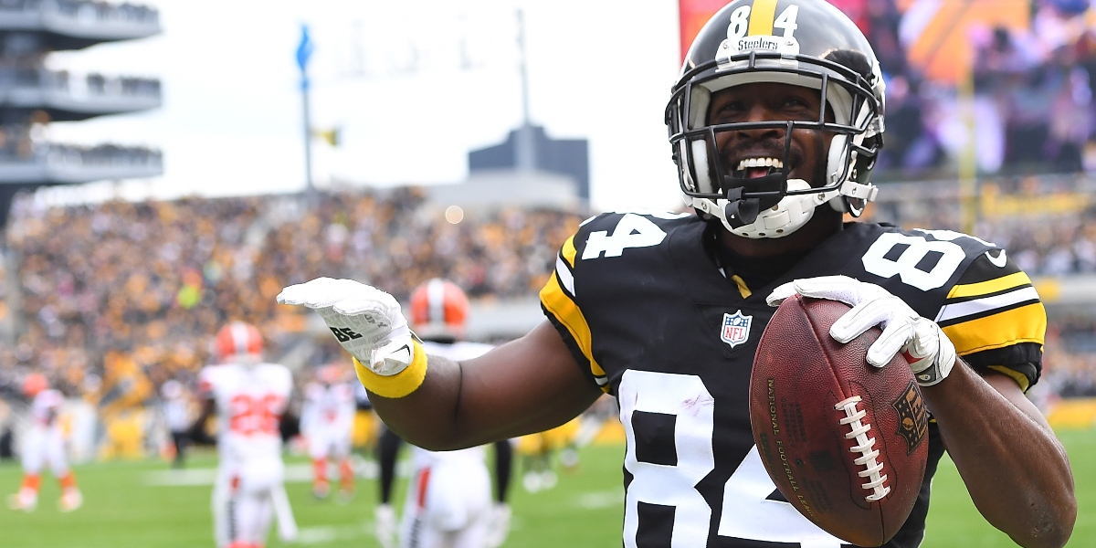 Antonio Brown Wants To Retire With the Pittsburgh Steelers