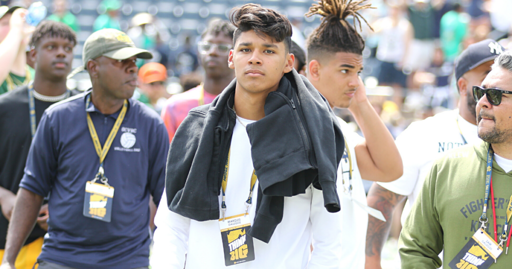 Notre Dame recruit Marquis Gallegos