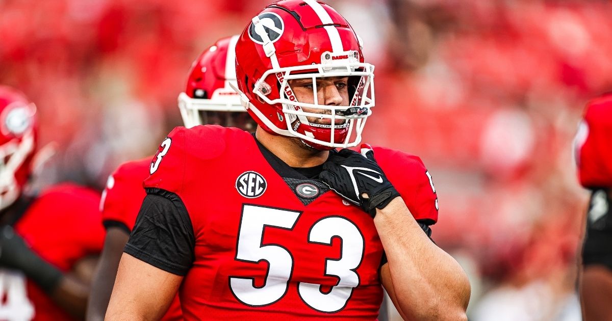 Georgia OL Dylan Fairchild selected in third round of 2025 NFL Draft