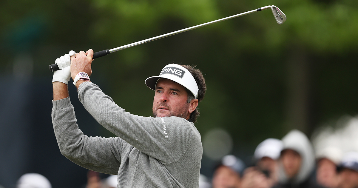 Fore(arm)! Bubba Watson almost makes hole-in-one after hitting